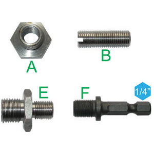 1546GE - ADATTATORI PER MANDRINI - Prod. SCU